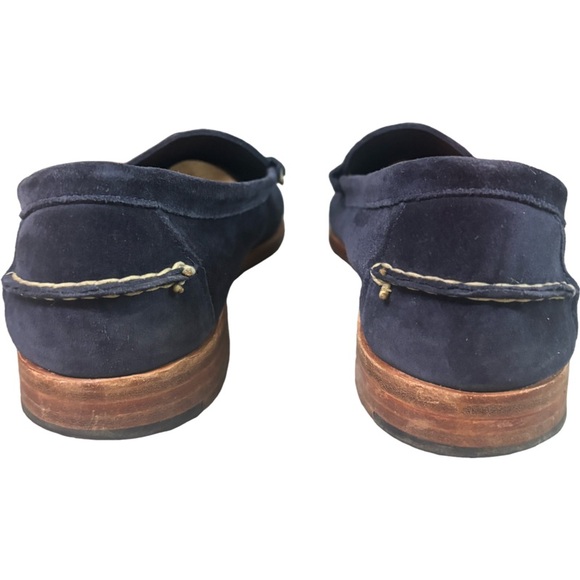 ALLEN EDMONDS Sea Island 69133 Navy Blue Suede Loafers US 13 D main image 8